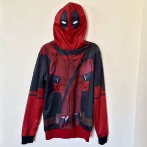 Deadpool zip up sweatshirt